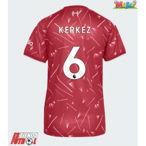 Liverpool Milos Kerkez #6 Primera Equipación Mujer 2026-27 Manga Corta